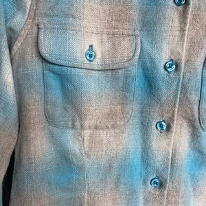 Pendleton Plaid Shirt Jacket